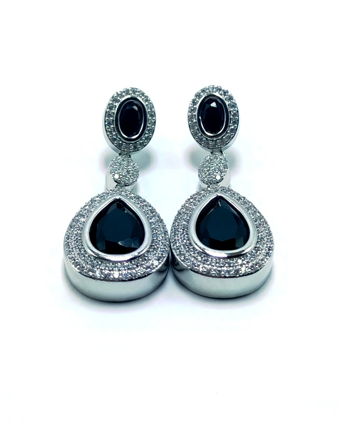 Teardrop Stone Earrings