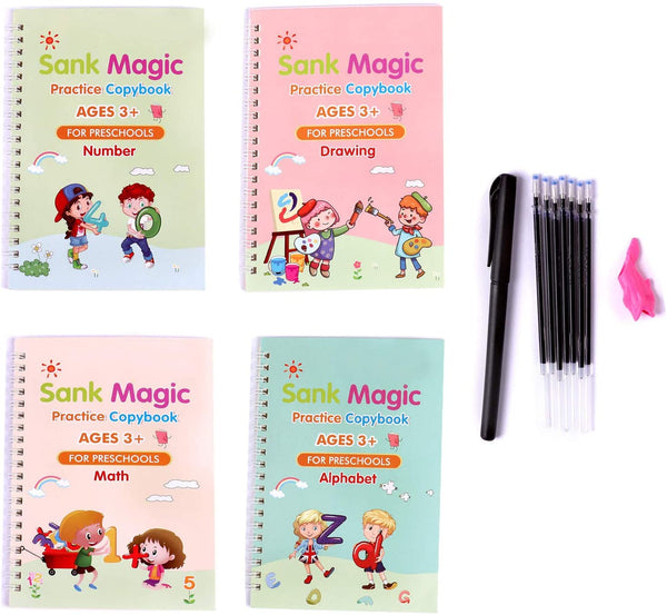 Reusable Practice Copybooks for Kids