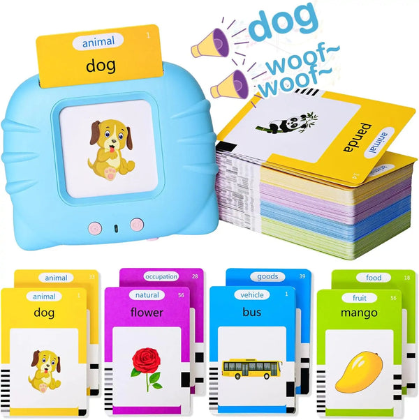 Talking Flash Cards Early Educational Toys for 3 to 6 Years Kids