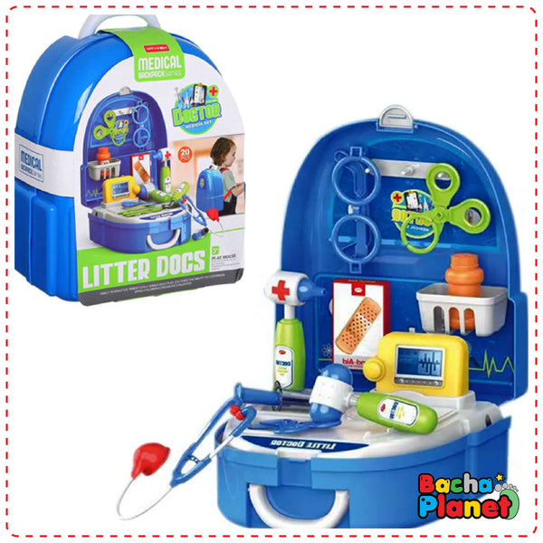 22 Pcs Little Doctor Set Bagpack