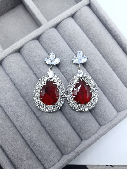 Crystal Drop Earrings