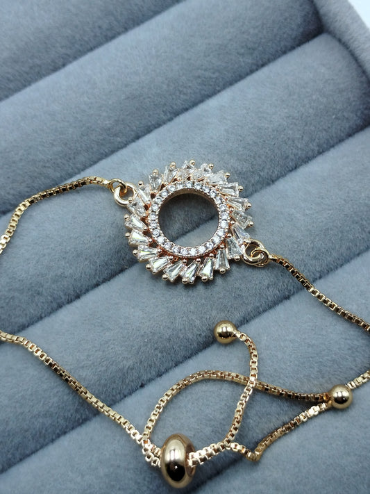 Round Cut Bracelet