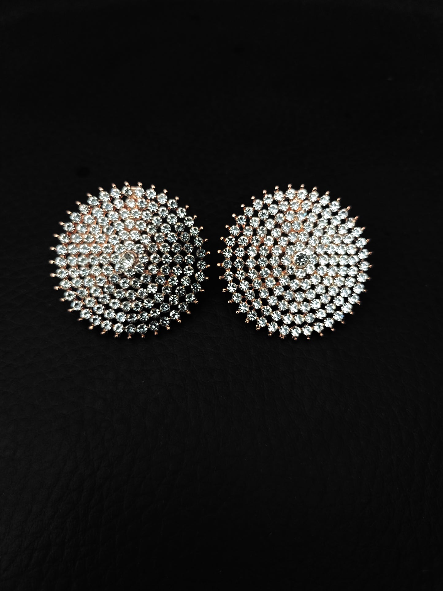 Round Golden Earrings
