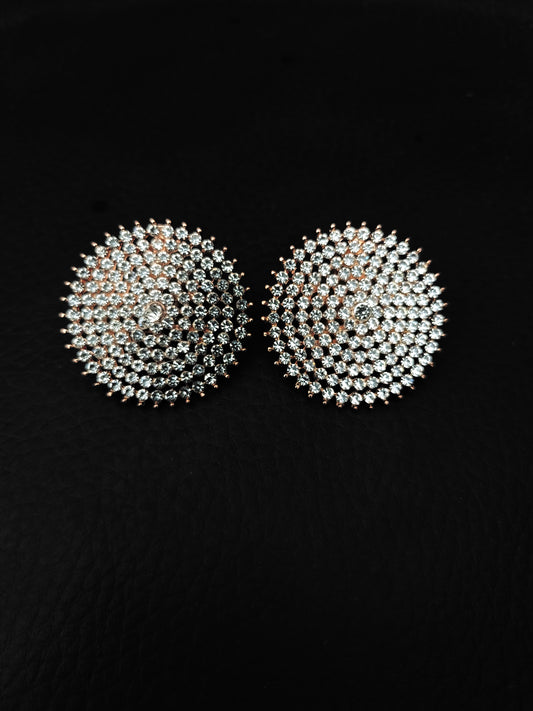 Round Golden Earrings