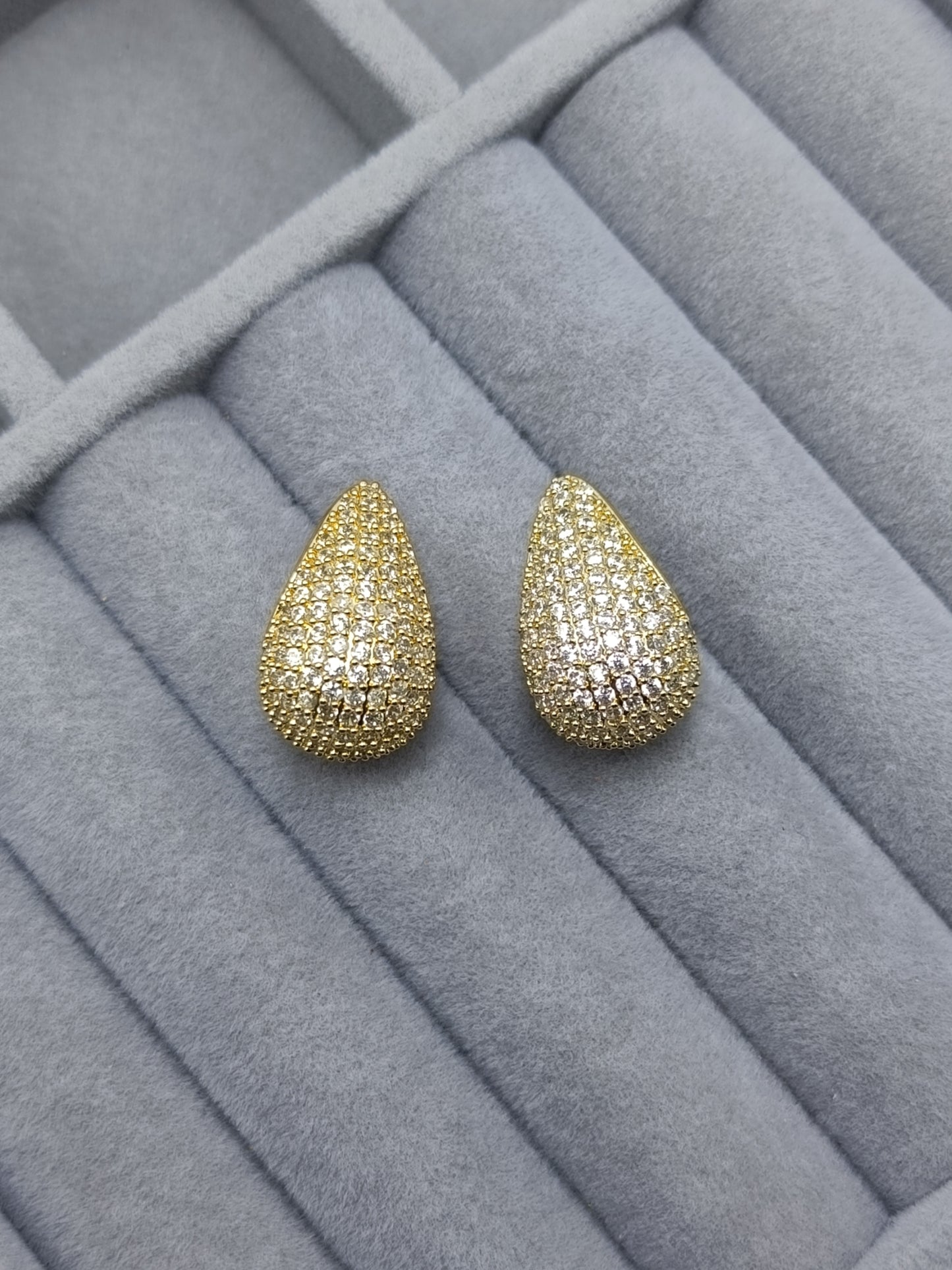 Golden Drop Earrings