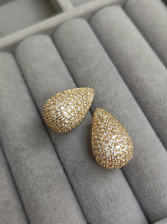 Golden Drop Earrings