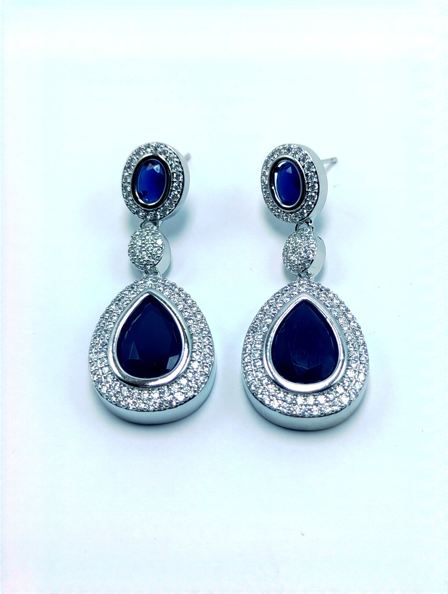 Teardrop Stone Earrings