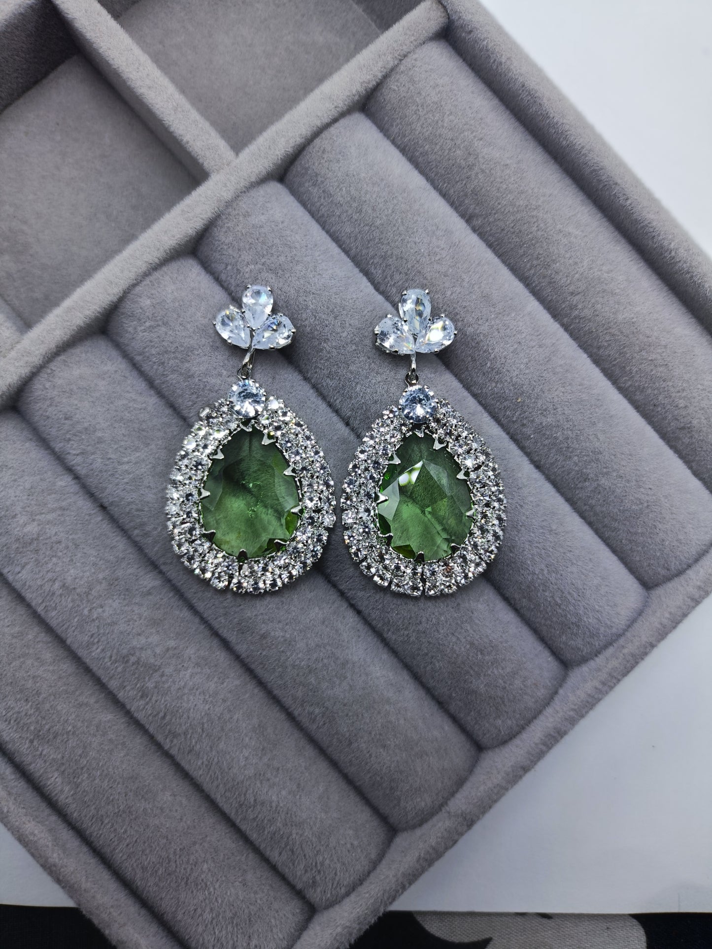 Crystal Drop Earrings
