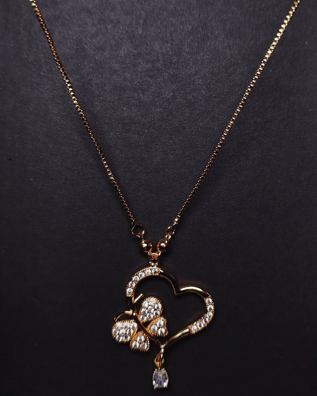 Golden Heart Locket
