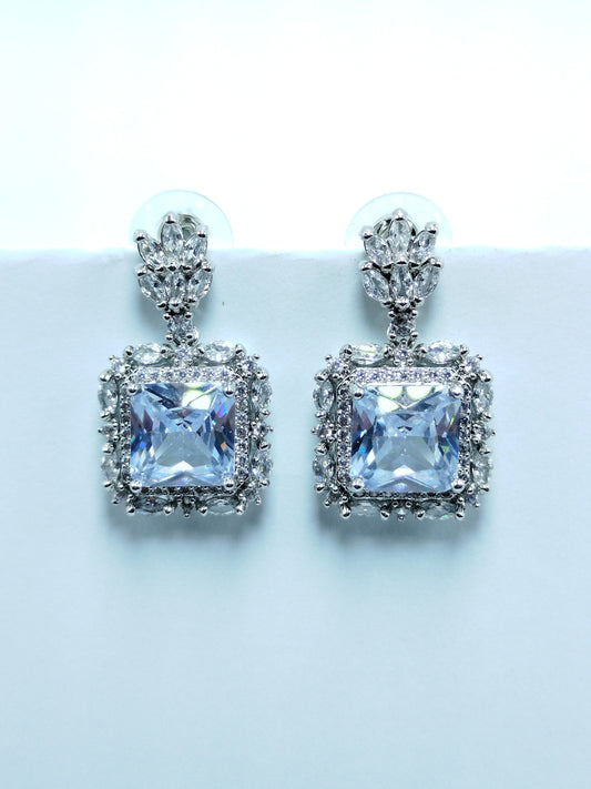 Egyptian Square Stone Earrings