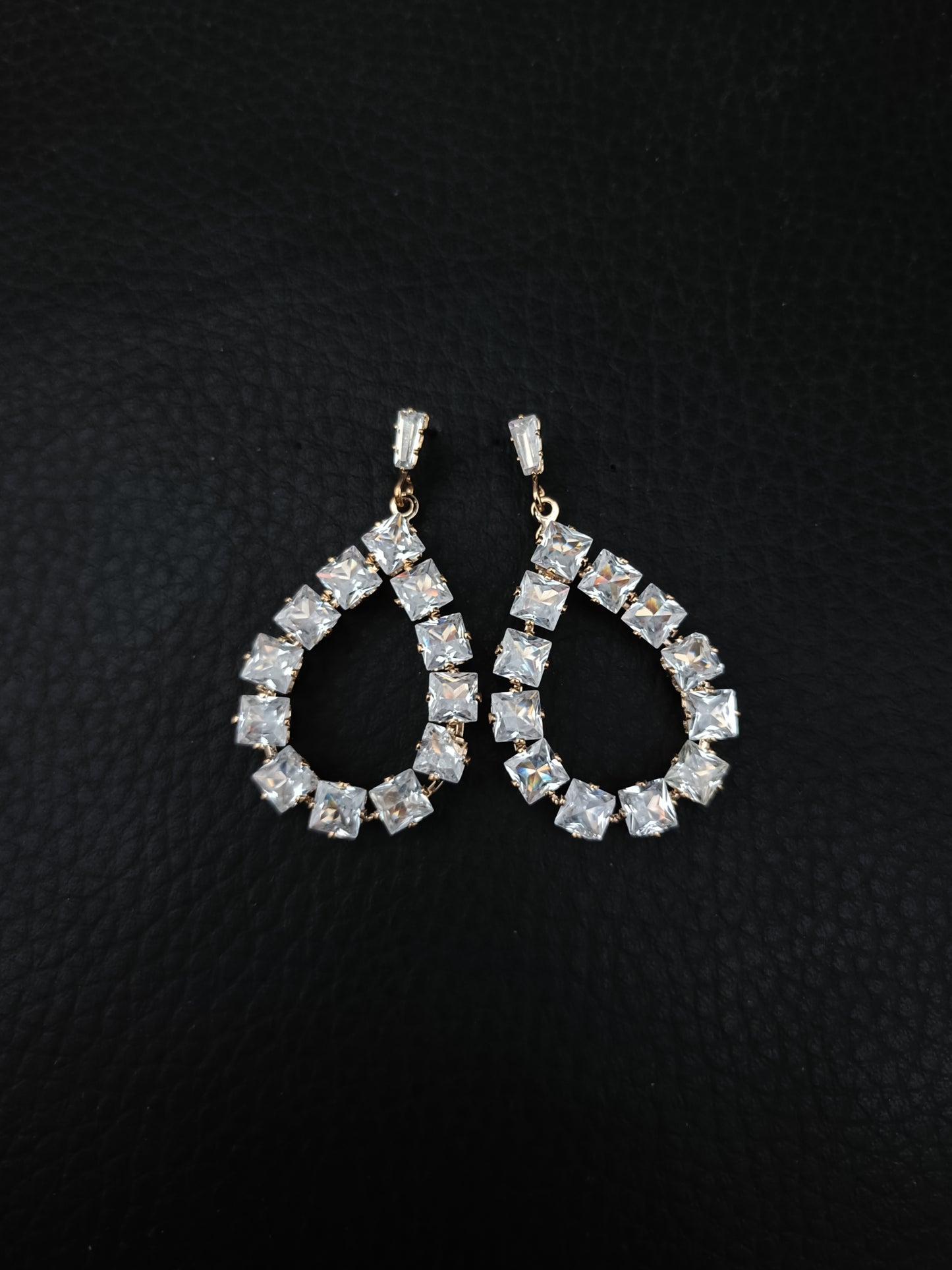 Stone Drop Earrings